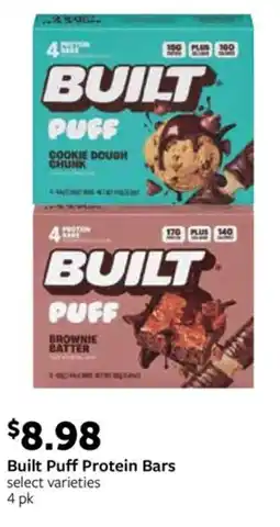 Fareway Built Puff Protein Bars offer