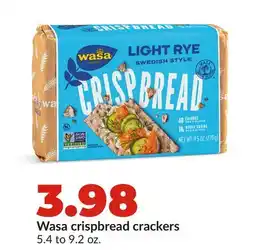 Hy-Vee Wasa crispbread crackers offer
