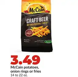 Hy-Vee McCain potatoes, onion rings or fries offer