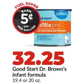 Hy-Vee Dr. Brown's infant formula offer