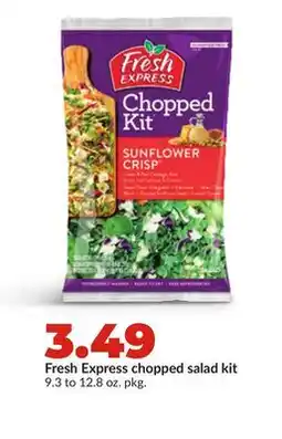 Hy-Vee Fresh Express chopped salad kit offer
