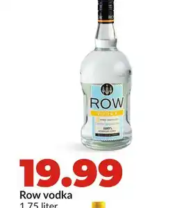 Hy-Vee Row vodka offer