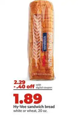 Hy-Vee Hy-Vee sandwich bread offer
