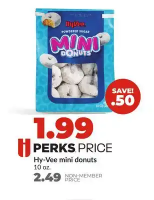Hy-Vee Hy-Vee mini donuts offer