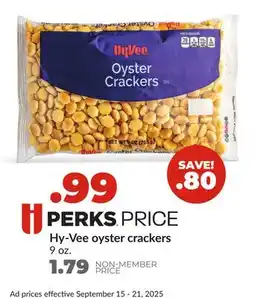 Hy-Vee Hy-Vee oyster crackers offer