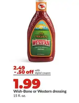 Hy-Vee Wish-Bone or Western dressing offer