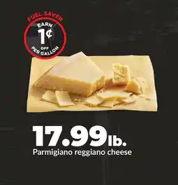 Hy-Vee Parmigiano reggiano cheese offer