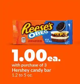 Hy-Vee Hershey candy bar offer