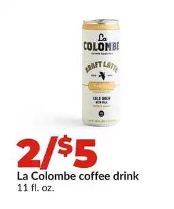 Hy-Vee La Colombe coffee drink offer
