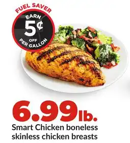 Hy-Vee Smart Chicken boneless skinless chicken breasts offer