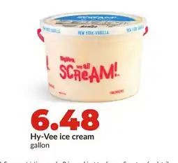 Hy-Vee Hy-Vee ice cream offer