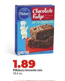 Hy-Vee Pillsbury brownie mix offer