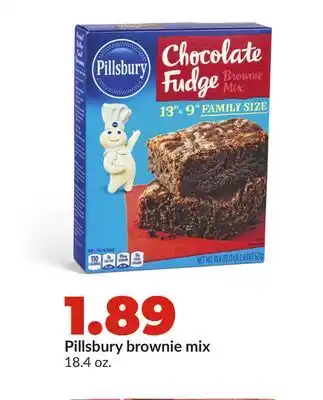 Hy-Vee Pillsbury brownie mix offer