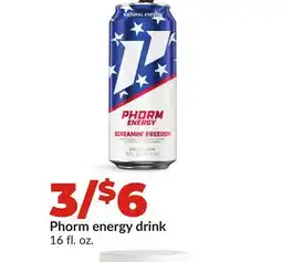 Hy-Vee Phorm energy drink offer