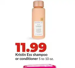 Hy-Vee Kristin Ess shampoo or conditioner offer