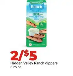 Hy-Vee Hidden Valley Ranch dippers offer