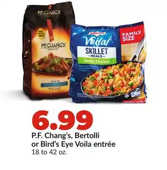 Hy-Vee P. F. Chang's, Bertolli or Bird's Eye Voila entrée offer