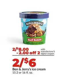 Hy-Vee Ben & Jerry's ice cream offer