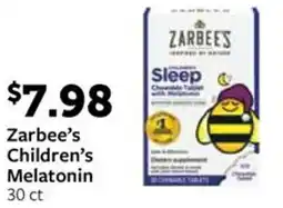 Fareway Zarbee's Children's Melatonin offer