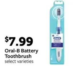 Fareway Oral-B Battery Toothbrush offer