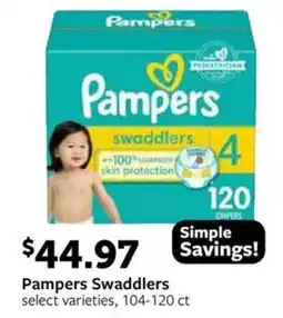 Fareway Pampers Swaddlers offer