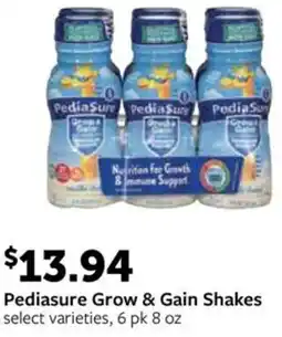 Fareway Pediasure Grow & Gain offer