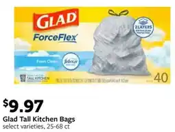 Fareway Glad Tall Kitchen Bags offer