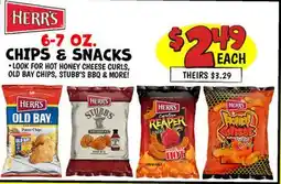 Ollie's HERR'S 6-7 OZ. CHIPS & SNACKS offer