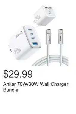 Costco Anker 70W/30W Wall Charger Bundle offer