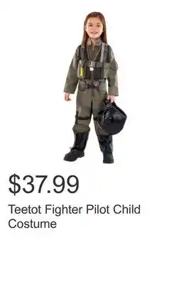 Costco Teetot Fighter Pilot Child Costume offer