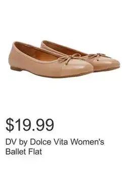 Costco DV by Dolce Vita Women's Ballet Flat offer