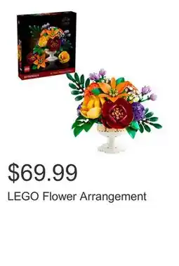 Costco LEGO Flower Arrangement offer