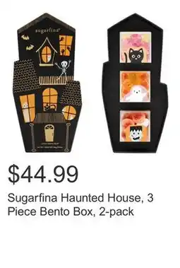 Costco Sugarfina Haunted House, 3 Piece Bento Box, 2-pack offer