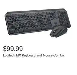 Costco Logitech MX Keyboard and Mouse Combo offer
