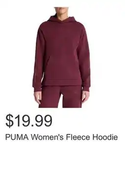 Costco PUMA Women's Fleece Hoodie offer
