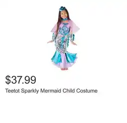 Costco Teetot Sparkly Mermaid Child Costume offer