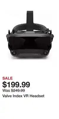 Game Stop Valve Index VR Headset offer