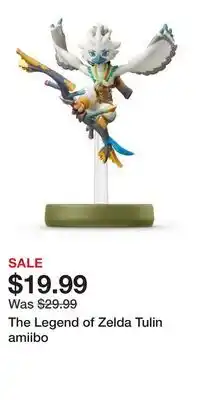 Game Stop The Legend of Zelda Tulin amiibo offer