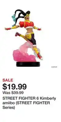 Game Stop STREET FIGHTER 6 Kimberly amiibo (STREET FIGHTER Series) offer