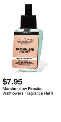 Bath & Body Works Marshmallow Fireside Wallflowers Fragrance Refill offer