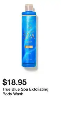 Bath & Body Works True Blue Spa Exfoliating Body Wash offer