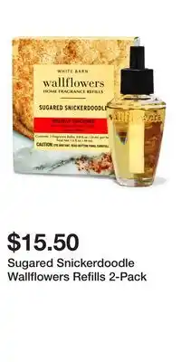 Bath & Body Works Sugared Snickerdoodle Wallflowers Refills 2-Pack offer