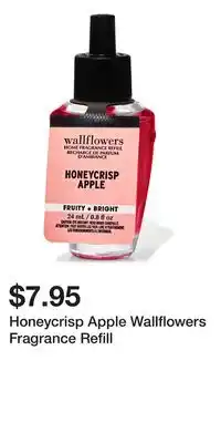Bath & Body Works Honeycrisp Apple Wallflowers Fragrance Refill offer