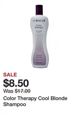 Belk Color Therapy Cool Blonde Shampoo offer