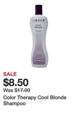 Belk Color Therapy Cool Blonde Shampoo offer