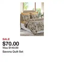 Belk Savona Quilt Set offer