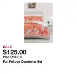 Belk Fall Foliage Comforter Set offer