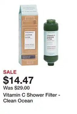 Belk Vitamin C Shower Filter - Clean Ocean offer