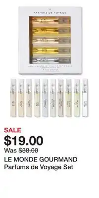 Ulta Beauty LE MONDE GOURMAND Parfums de Voyage Set offer