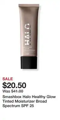 Ulta Beauty Smashbox Halo Healthy Glow Tinted Moisturizer Broad Spectrum SPF 25 offer